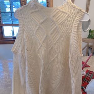 Rachel Roy Cold Shoulder Sweater